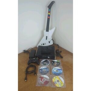 Microsoft XBox 360 Console Guitar Hero Bundle 250GB w/ Xplorer Guitar Controller